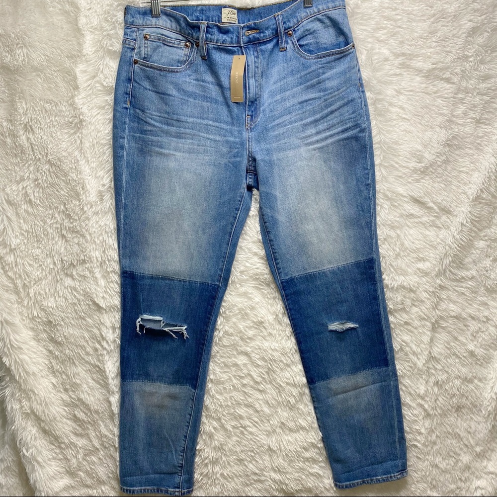 NWT J. Crew Slim Boyfriend Jeans Size 31 T